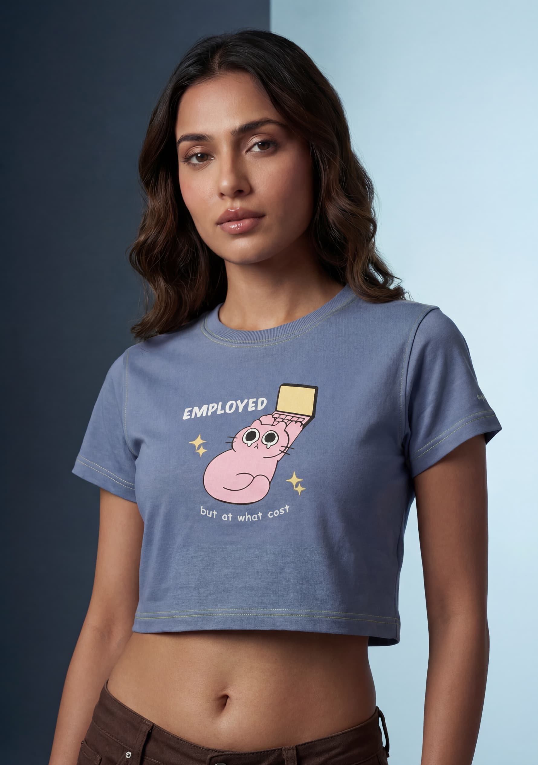 Quiet Collapse - Crop Top