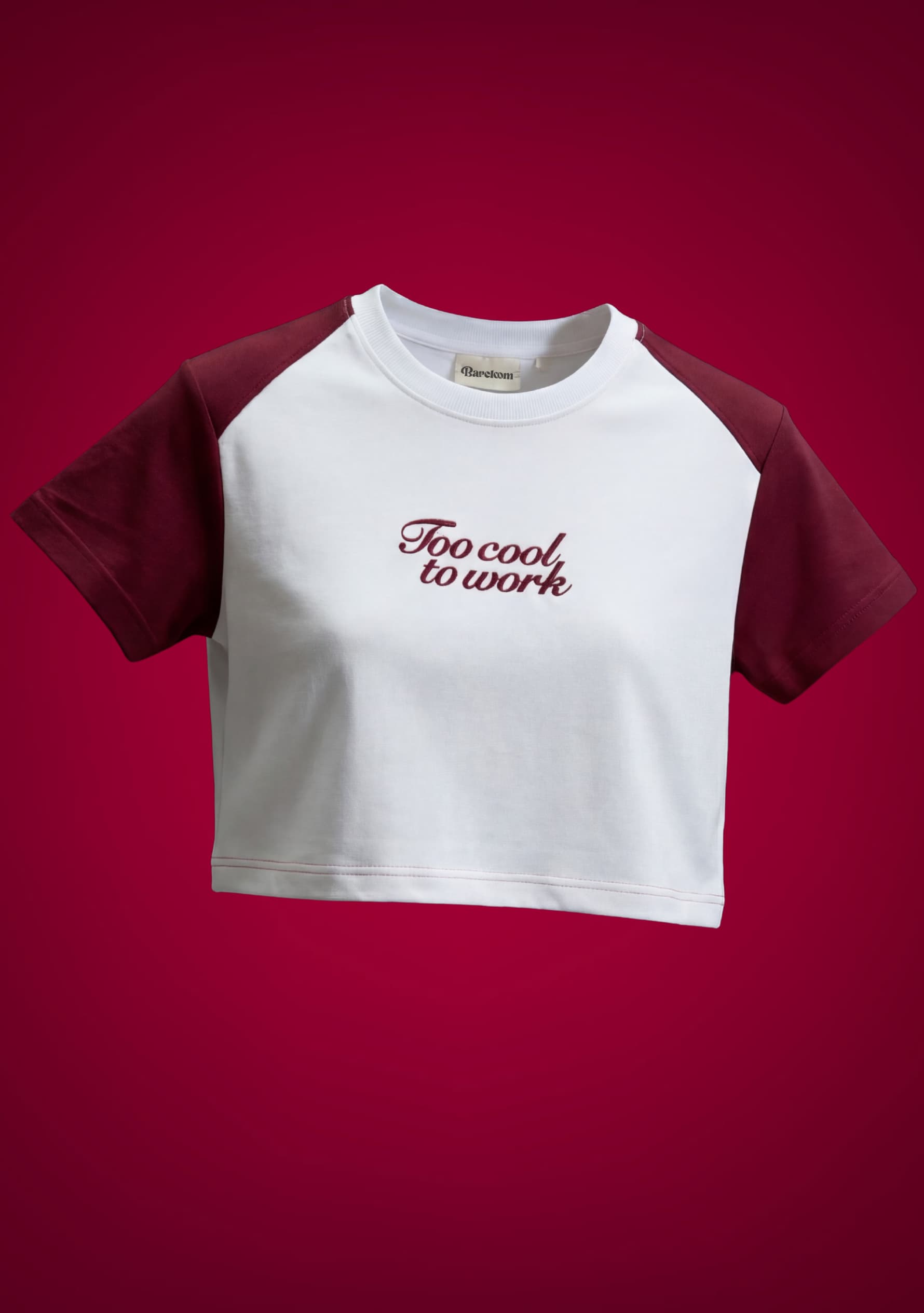 Soft Rebellion (White) Crop Top