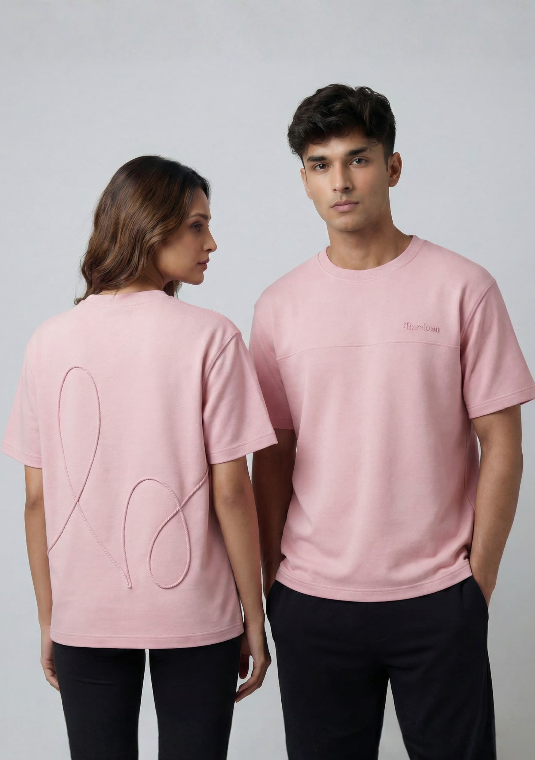 Crafted Basics (Pink) Oversized Fit