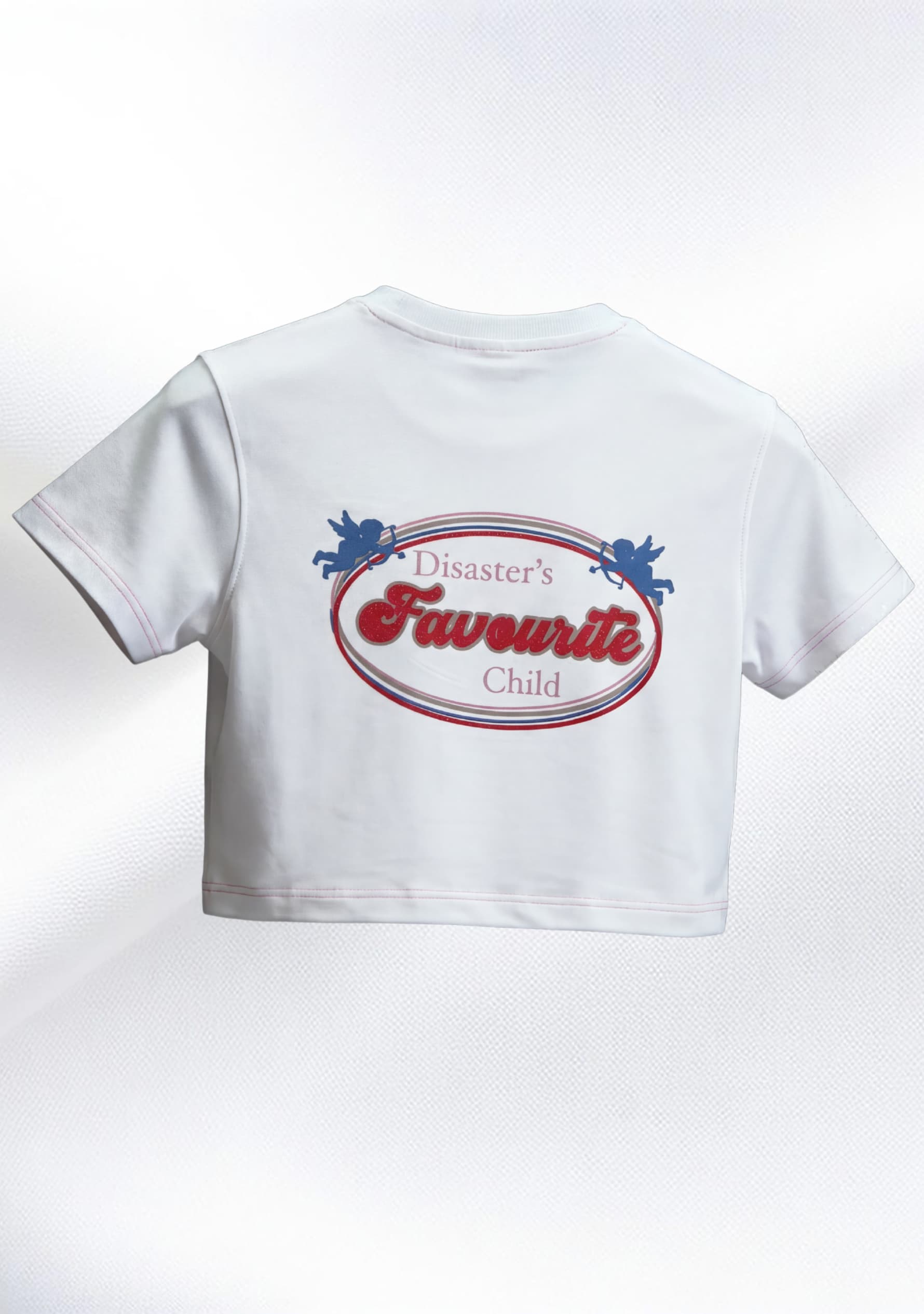 Cupid’s Problem (White) Crop Top