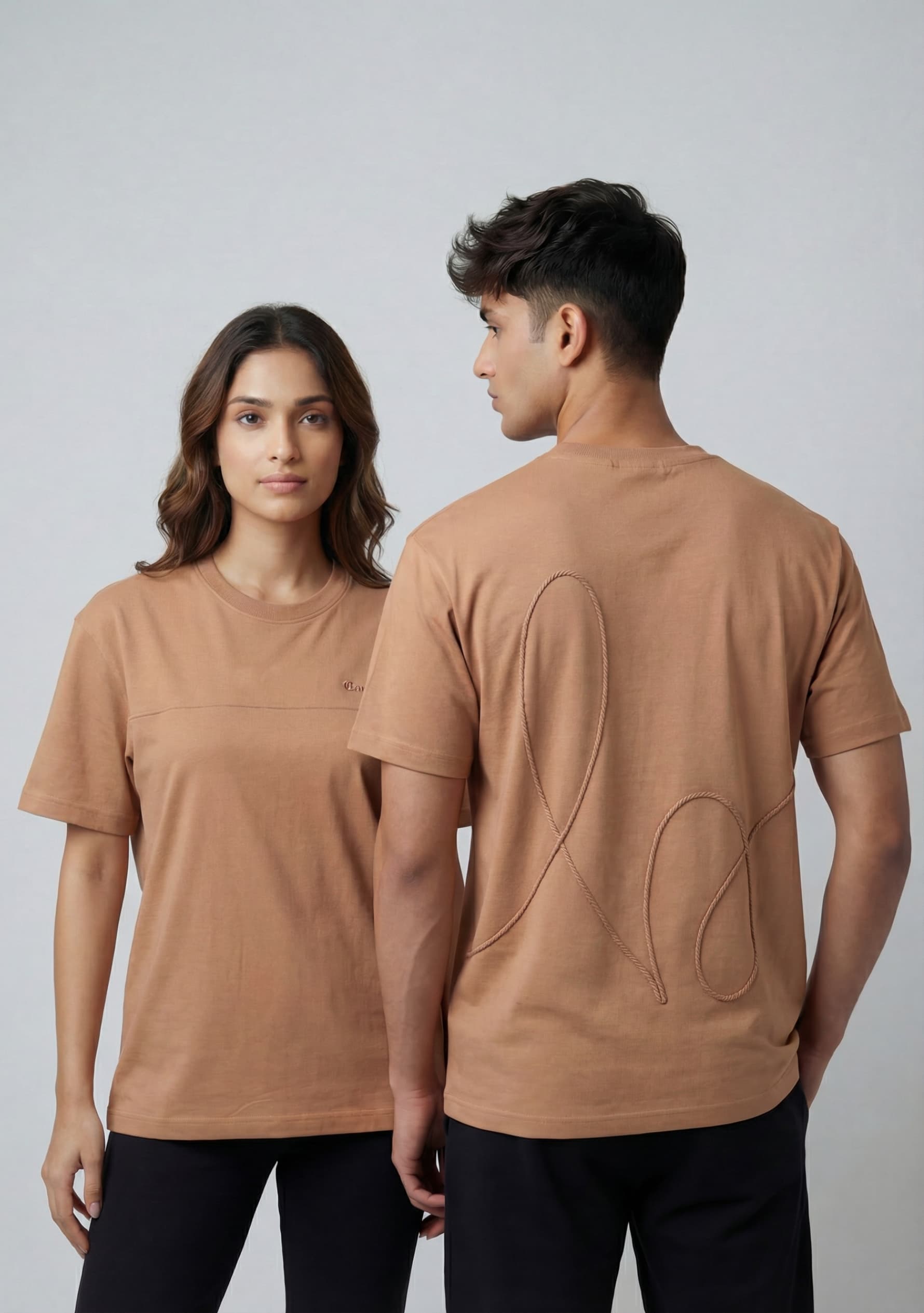 Crafted Basics (Brown) Oversized Fit