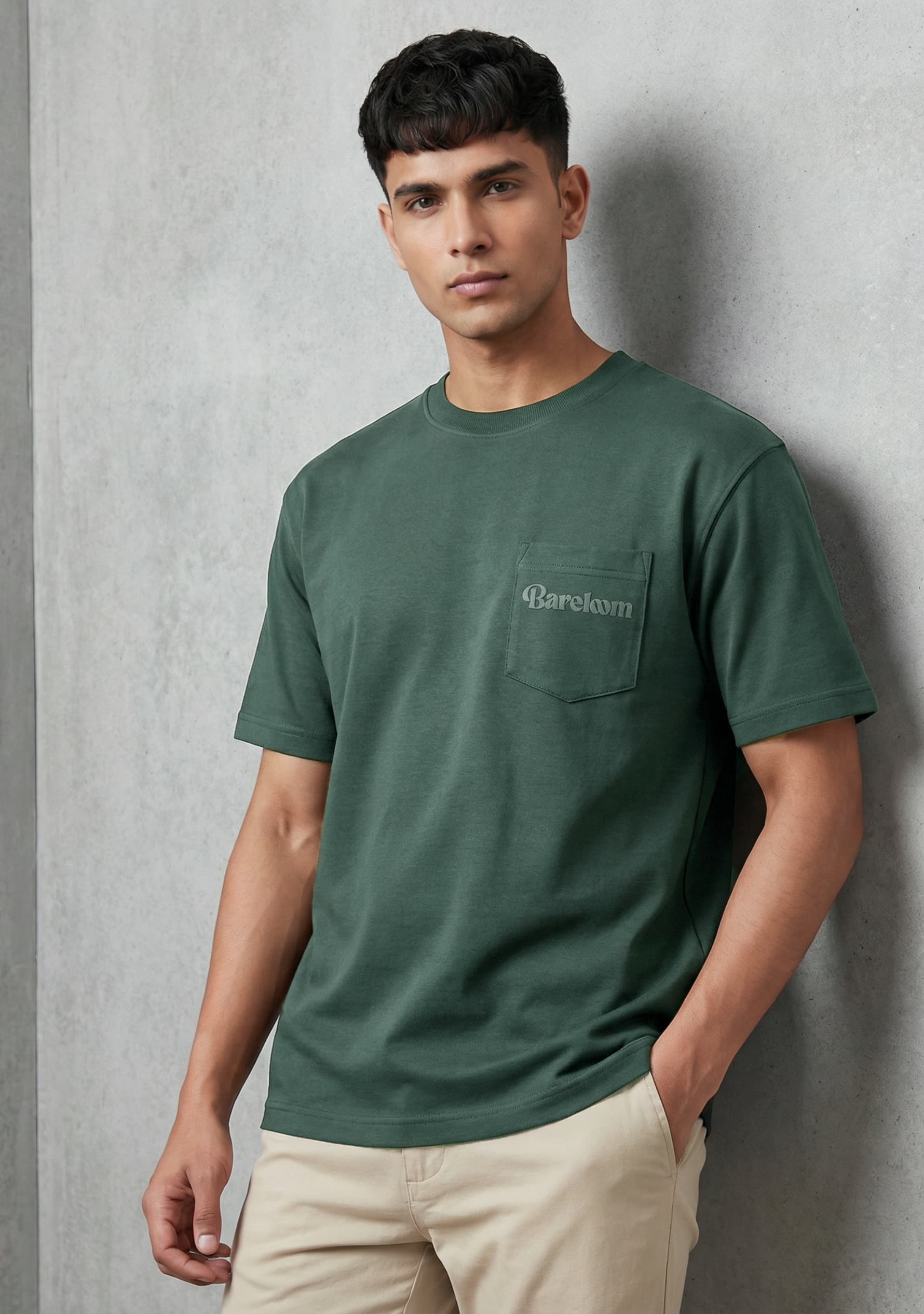 Bare Essentials (Green) Relaxed Fit