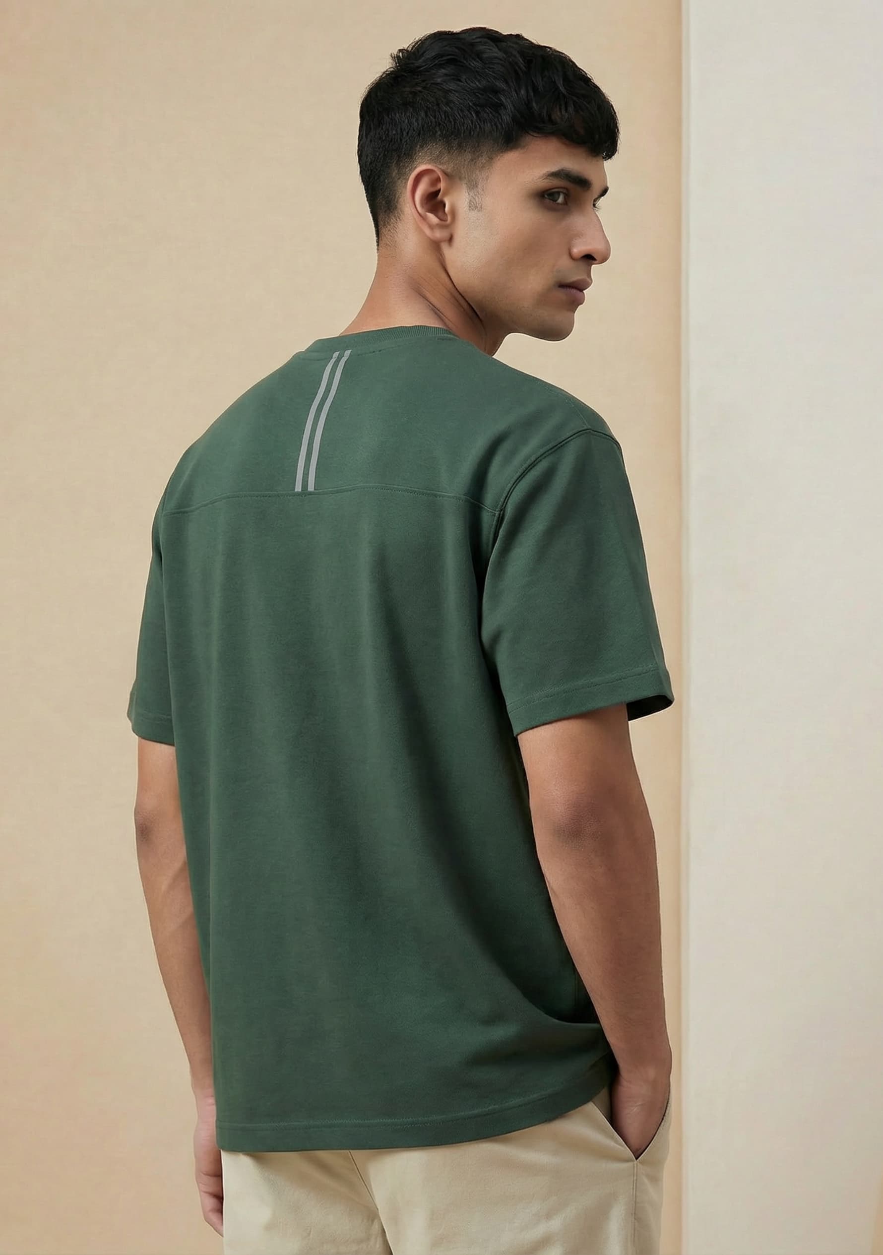 Bare Essentials (Green) Relaxed Fit