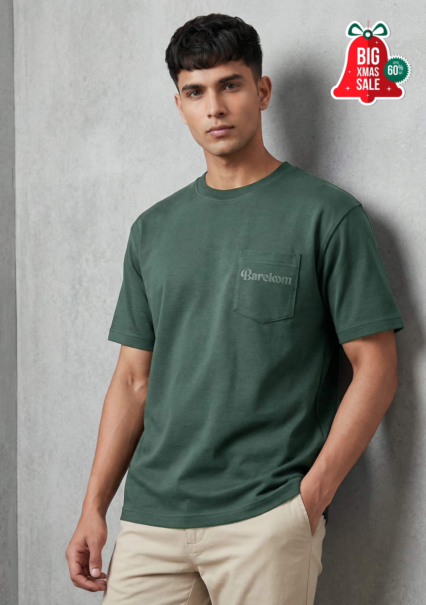 Bare Essentials (Green) Relaxed Fit