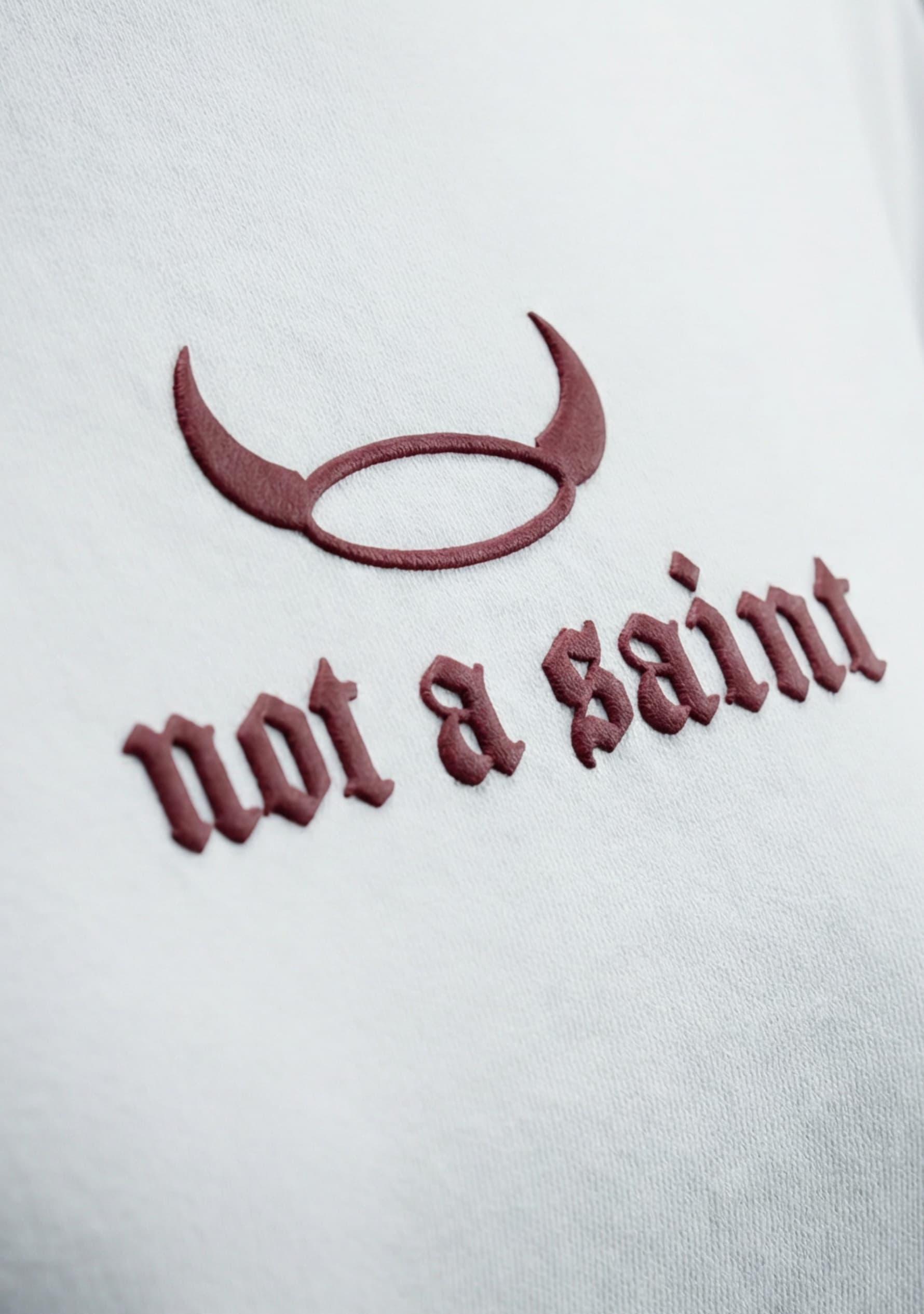 Not a Saint - Crop Top